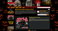 Desktop Screenshot of hartfordhauntedhouses.com